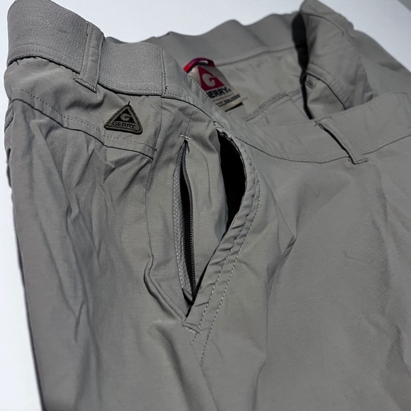 Gerry Revive XXL Khaki Stretch Pants Cropped Active‎ Lightweight - Picture 5 of 10